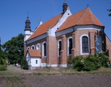 Widok kościoła od strony wschodniej